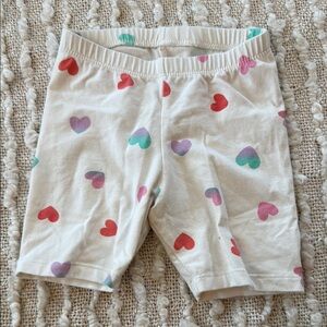 Cat & Jack Multicolor Heart Print Shorts
